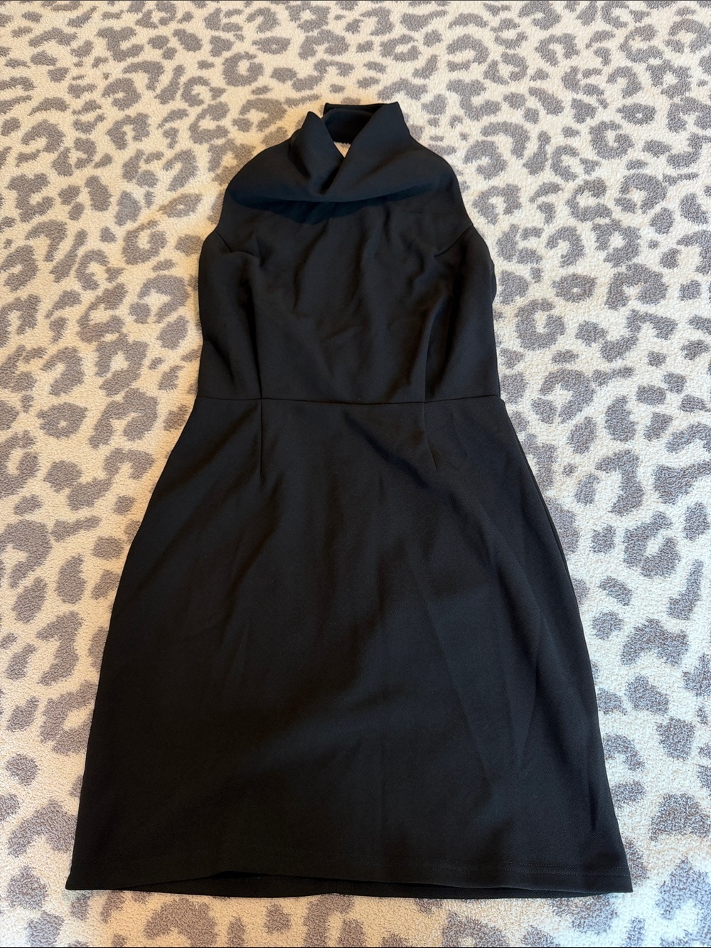 Elliatt Black Halter Mini Dress
